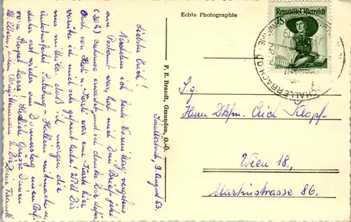 34968 - Oberösterreich - Bad Schallerbach , Mehrbildkarte - gelaufen 1953