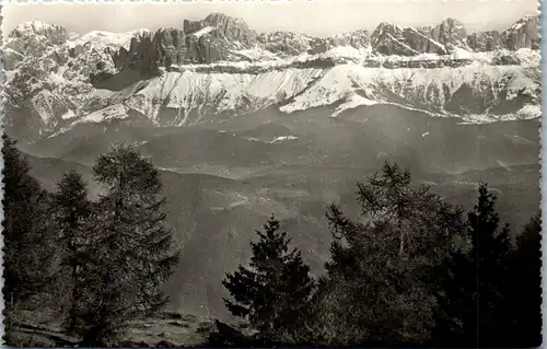35002 - Italien - La Mendola , Mendel , Vista sul Gruppo del Catinaccio - nicht gelaufen