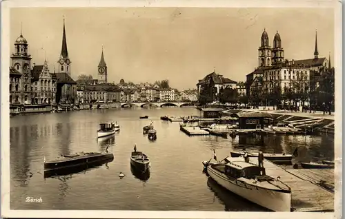 35016 - Schweiz - Zürich - gelaufen 1929