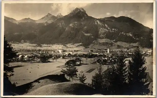 35019 - Tirol - Vermutlich Reutte , Panorama - gelaufen 1927