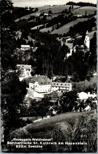 35036 - Steiermark - St. Kathrein am Hauenstein , Rosegger's Waldheimat - gelaufen 1968