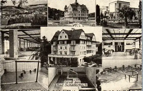 35038 - Oberösterreich - Bad Schallerbach , Mehrbildkarte - gelaufen 1966