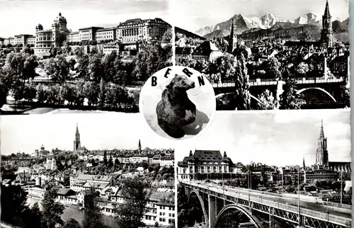 35087 - Schweiz - Bern , Mehrbildkarte - nicht gelaufen