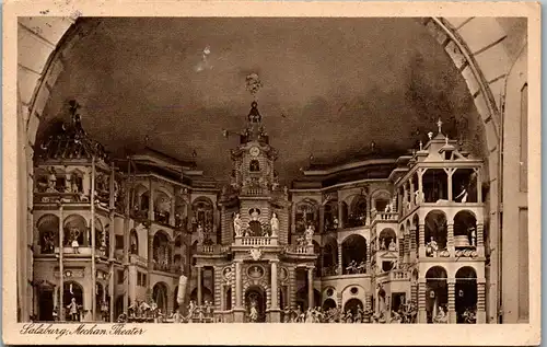 35106 - Salzburg - Mechanisches Theater - gelaufen 1922