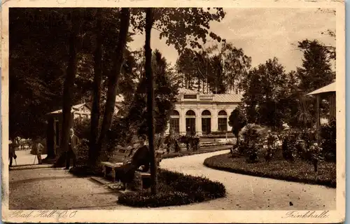 35107 - Oberösterreich - Bad Hall , Trinkhalle - gelaufen 1931