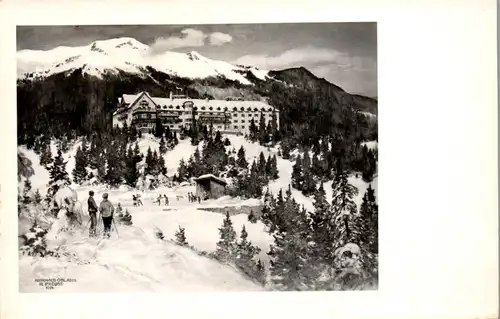 35127 - Künstlerkarte - Tirol , Ladis , Kurhaus Obladis - nicht gelaufen