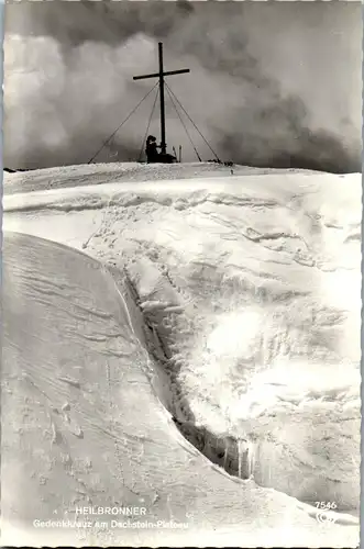 35147 - Oberösterreich - Heilbronner Gedenkkreuz am Dachstein Plateau - nicht gelaufen