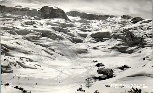 35148 - Oberösterreich - Obertraun , Gjaidalm , Schutzhütte Schilcherhaus - nicht gelaufen