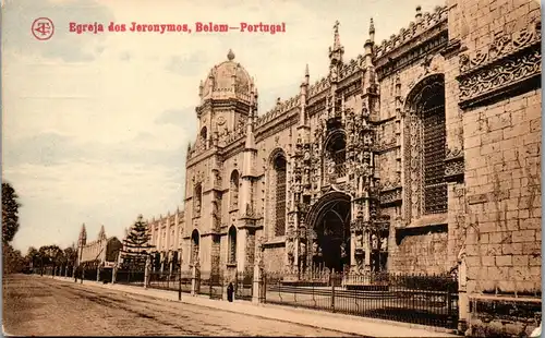 35167 - Portugal - Belem , Egreja dos Jeronymos - nicht gelaufen