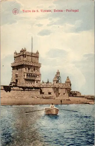 35168 - Portugal - Belem , Torre de S. Vicente - nicht gelaufen