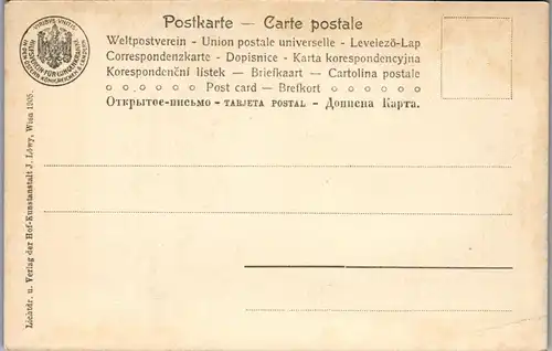 35186 - Künstlerkarte - Panischer Schreck , Karl Jutz - nicht gelaufen 1905