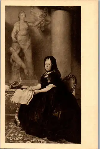 35189 - Künstlerkarte - Portrait Empress Kaiserin Maria Theresia , A. von Maron