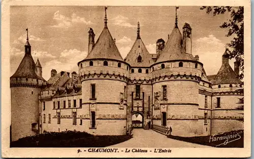 35194 - Frankreich - Chaumont , Le Chateau , L'Entree - nicht gelaufen
