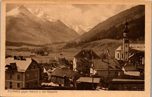35195 - Tirol - Fulpmes gegen Habicht u. die Gletscher - nicht gelaufen