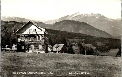 35216 - Niederösterreich - Kampsteiner Schwaig , Schneeberg - nicht gelaufen 1958