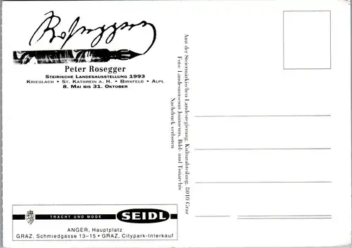 35225 -  - Peter Rosegger - nicht gelaufen