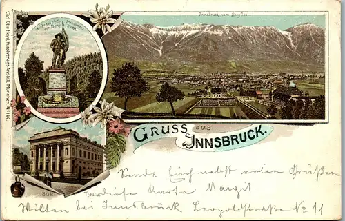 35245 - Tirol - Innsbruck - gelaufen 1898