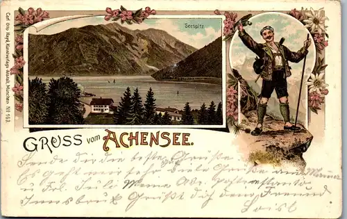 35246 - Tirol - Achensee , Seespitz - gelaufen