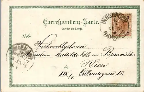 35248 - Tirol - Innsbruck - gelaufen 1895