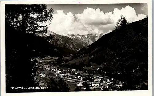 35260 - Tirol - St. Anton am Arlberg - gelaufen 1950