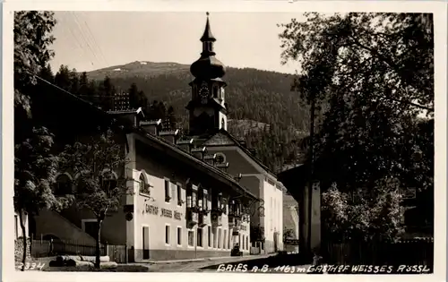 35273 - Tirol - Grieß am Brenner , Gasthof Weisses Rössl - nicht gelaufen