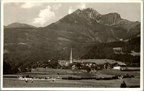 35291 - Tirol - Mutters mit Nockspitze - gelaufen 1937