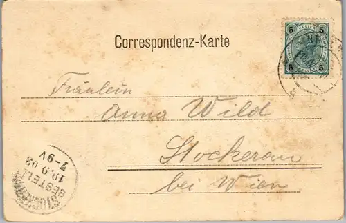 35299 - Tirol - Innsbruck , Gruß aus , Ottoburg - gelaufen 1903