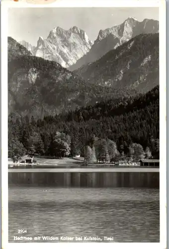 35305 - Tirol - Kufstein , Hechtsee mit Wildem Kaiser - gelaufen 1957