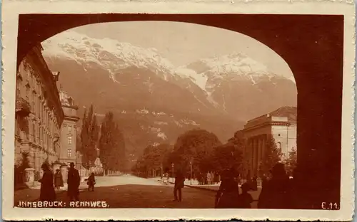35319 - Tirol - Innsbruck , Rennweg - gelaufen 1923