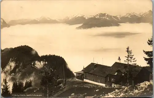 35328 - Tirol - Kufstein , Ebbs , Vorderkaiserfelden , Hütte - gelaufen 1925