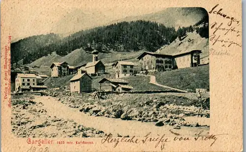 35336 - Vorarlberg - Gargellen - gelaufen 1902