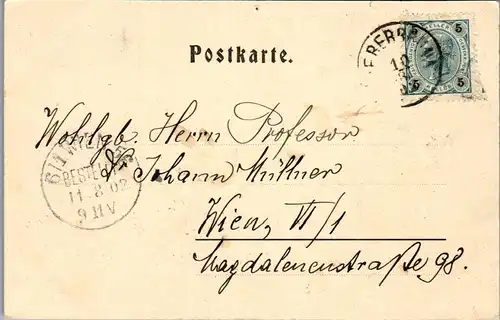 35337 - Tirol - Fieberbrunn , Weiler Lehngrube - gelaufen 1902