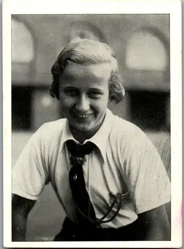 35346 - Zigarettenbilder - Männer und Ereignisse unserer Zeit , Serie I , Nr. 244 , Deutsches Mädchen