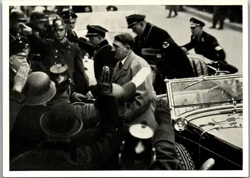 35365 - Zigarettenbilder - Männer und Ereignisse unserer Zeit , Serie II , Nr. 39 , Der Führer , Reichstagssitzung Kroll Oper , Krolloper