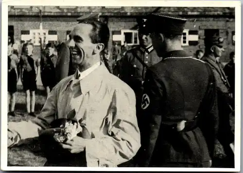 35367 - Zigarettenbilder - Männer und Ereignisse unserer Zeit , Serie II , Nr. 138 , Reichsminister Dr. Göbbels