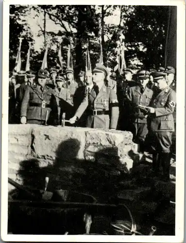 35438 - Zigarettenbilder - Männer und Ereignisse unserer Zeit , Serie II , Nr. 149 , Reichsstatthalter für Baden , Robert Wagner , Thingplatz bei Heidelberg