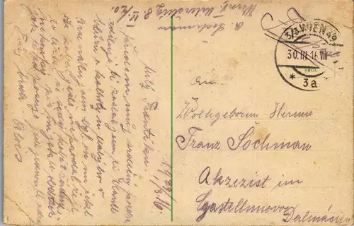 35661 - Wien - Wien I , K. k. Hofoper - gelaufen 1916