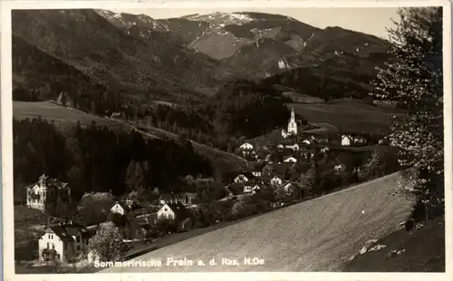 35671 - Niederösterreich - Prein an der Rax , Panorama - gelaufen 1927