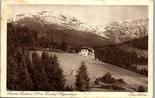 35674 - Niederösterreich - Preiner Gscheid , Gasthof Geyschläger , Rax - nicht gelaufen 1922