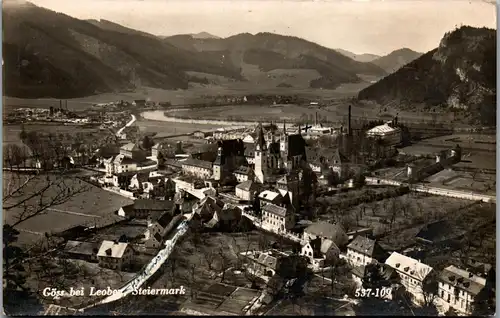 35679 - Steiermark - Göss bei Leoben , Panorama - gelaufen 1941