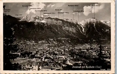 35689 - Tirol - Innsbruck mit Nordkettenbahn - nicht gelaufen