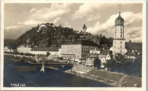 35697 - Steiermark - Graz , Mur , Schlossberg - gelaufen 1927