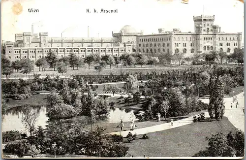 35732 - Wien - K. k. Arsenal - nicht gelaufen