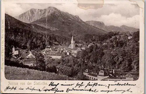35753 - Steiermark - Aussee von der Sixtleithe - gelaufen 1900