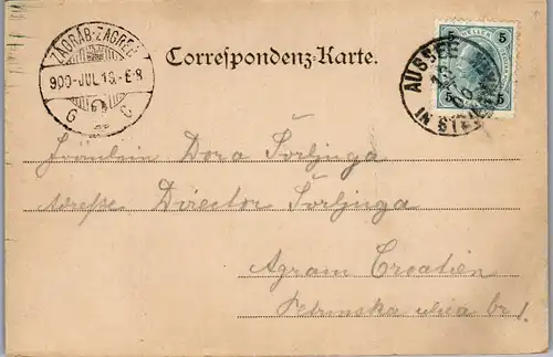 35753 - Steiermark - Aussee von der Sixtleithe - gelaufen 1900