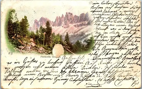 35757 - Italien - Fermeda Gruppe - gelaufen