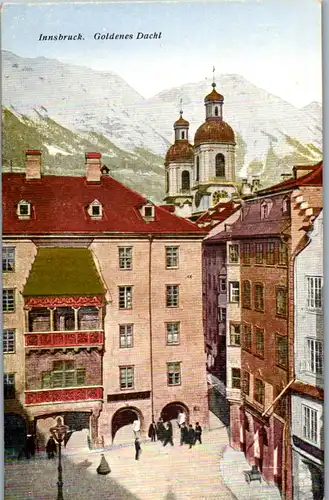 35758 - Tirol - Innsbruck , Goldenes Dachl - nicht gelaufen