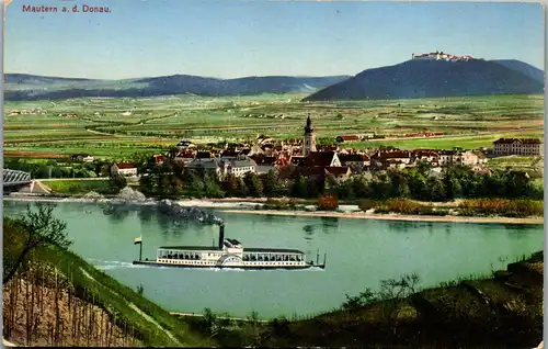 35760 - Niederösterreich - Mautern an der Donau - nicht gelaufen 1916