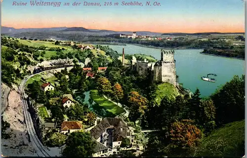 35762 - Niederösterreich - Ruine Weitenegg an der Donau - nicht gelaufen 1916
