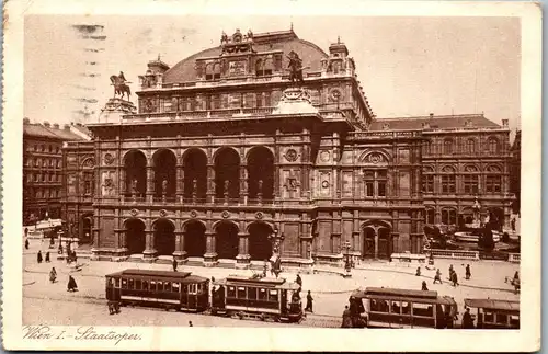 35779 - Wien - Wien I , Staatsoper - gelaufen 1927